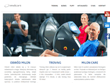 Tablet Screenshot of milon.pl